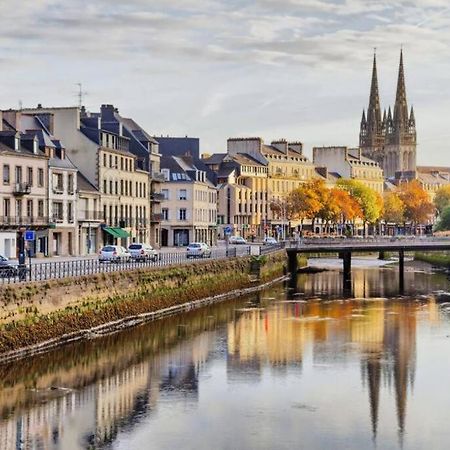 Apartmán L'Odet - Superbe Vue Sur Les Quais - Hyper Centre Quimper Exteriér fotografie